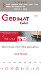 Mobile Screenshot of gedimatcollot.be